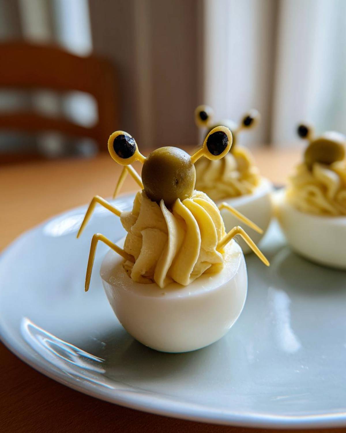 Creepy Crawly Deviled Eggs - detail 3