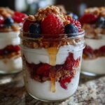 DIY Fruit and Yogurt Parfait Jars