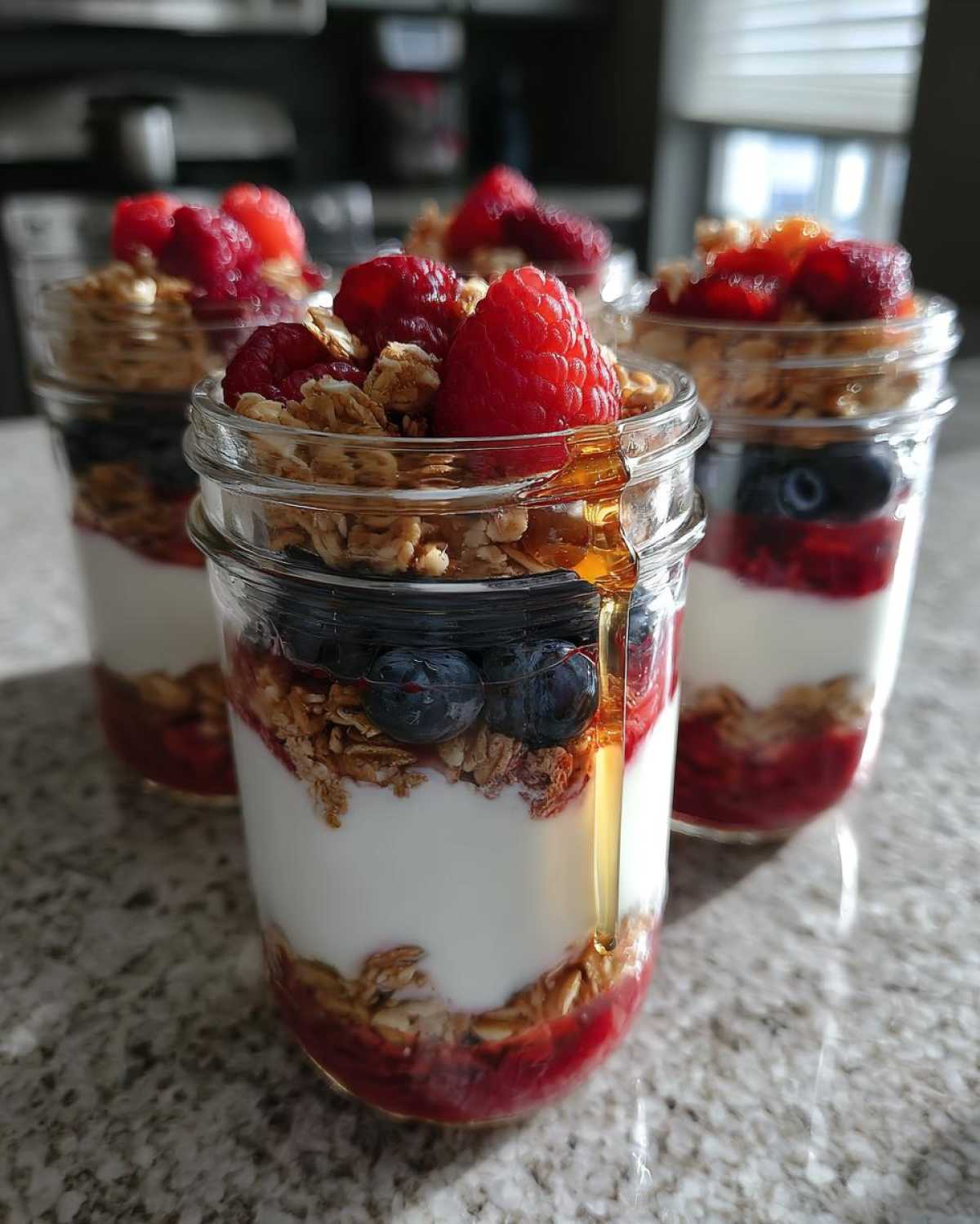 DIY Fruit and Yogurt Parfait Jars - detail 2