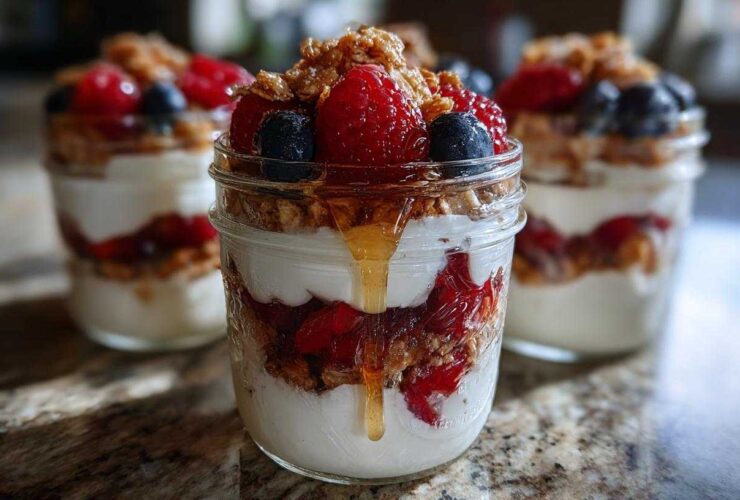 DIY Fruit and Yogurt Parfait Jars