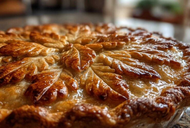 Decorative Leaf Pie Crust Tutorial