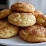 Eggnog Snickerdoodle Cookies