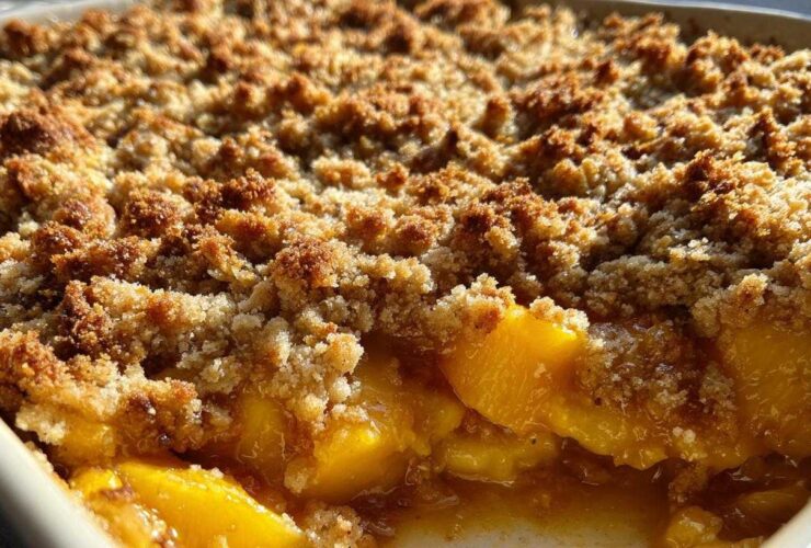 Fresh Peach Crisp