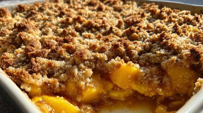 Fresh Peach Crisp