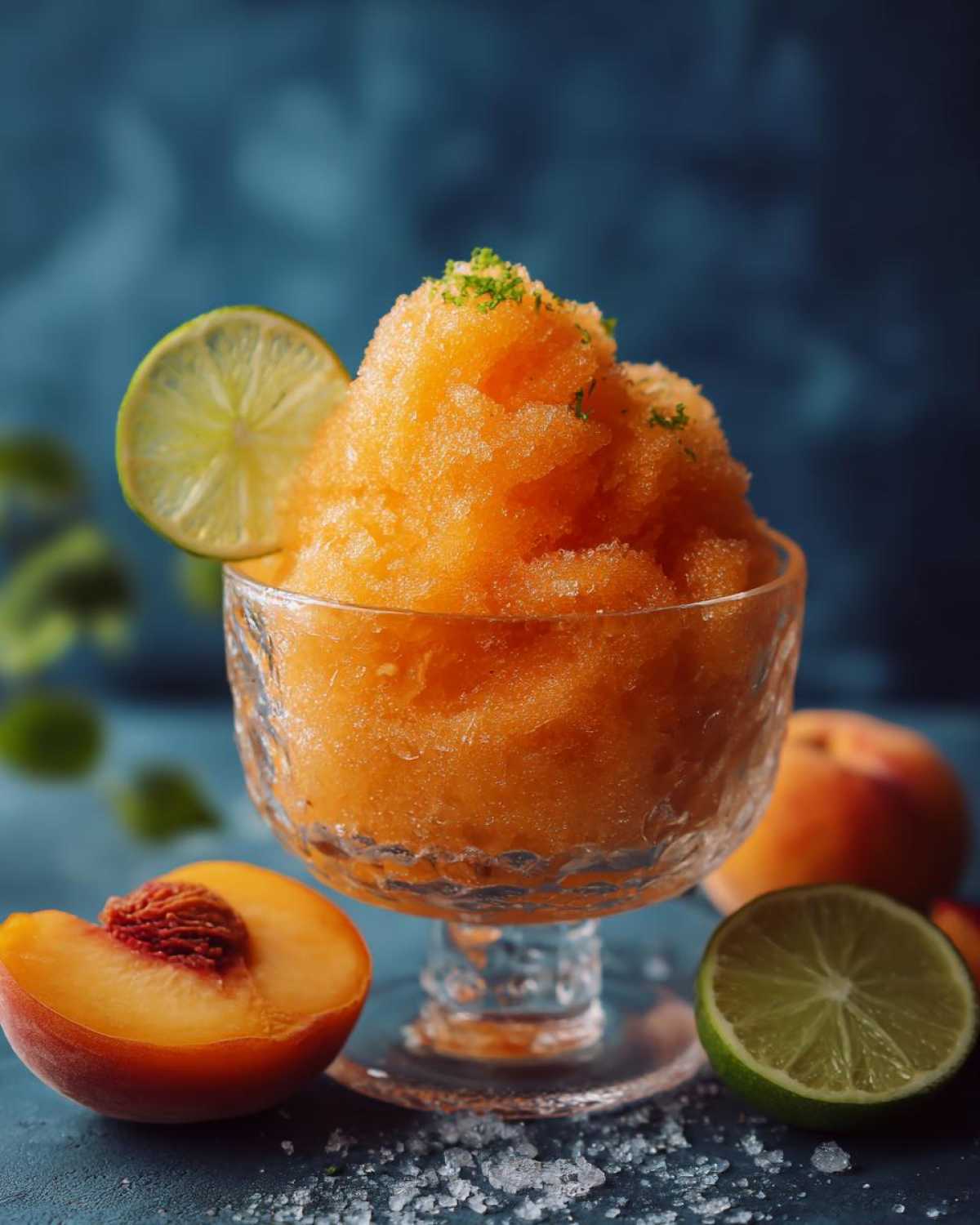 Frozen Peach Margarita Sorbet - detail 1