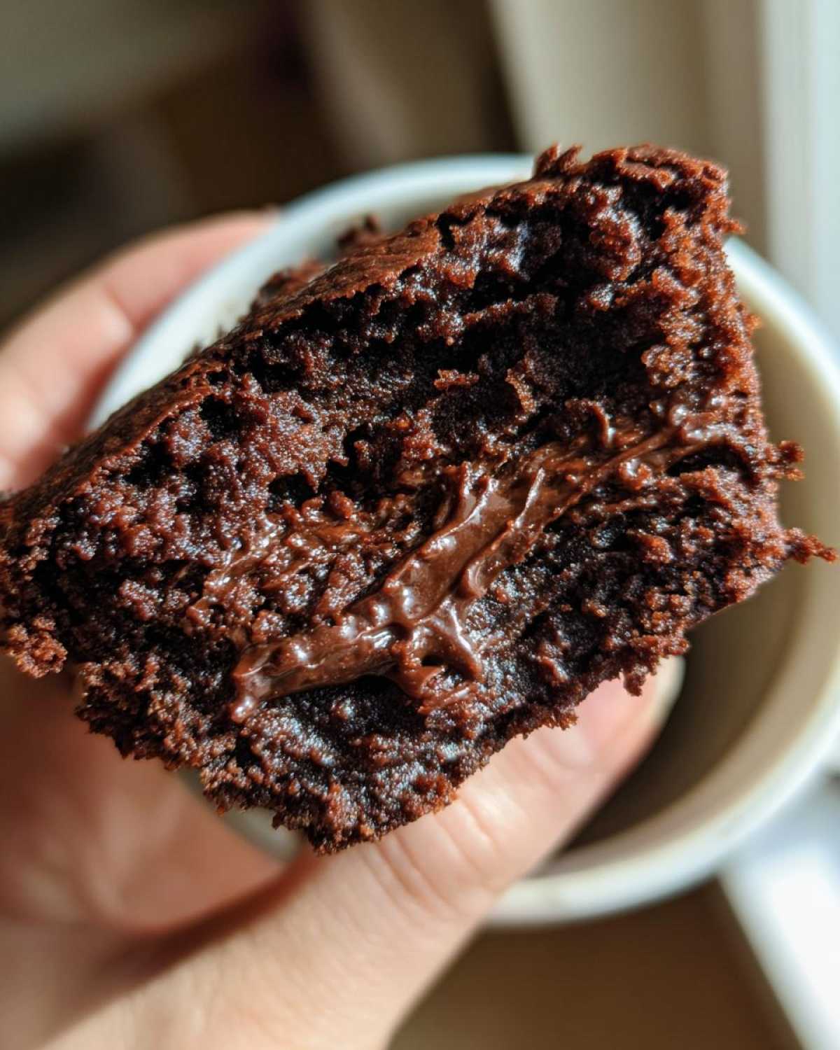 Fudgy Brownie Mug Cake - detail 3