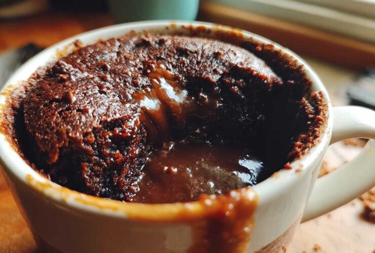 Fudgy Brownie Mug Cake