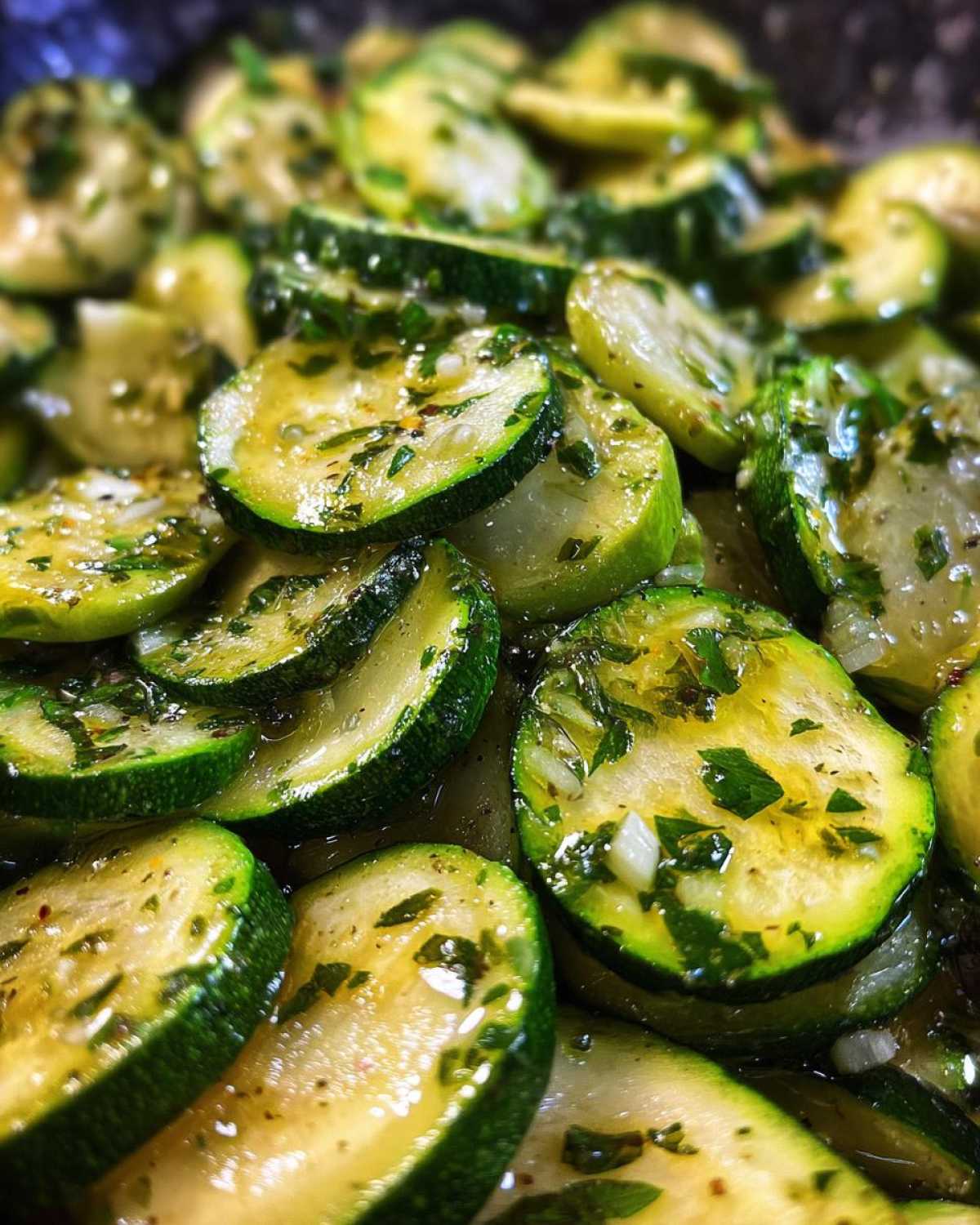 Garlic Herb Sauteed Zucchini - detail 2