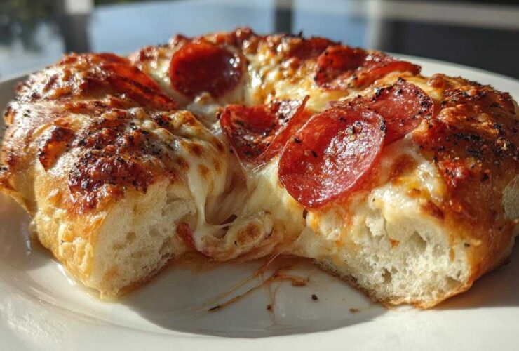 Ghost Pizza Bagels
