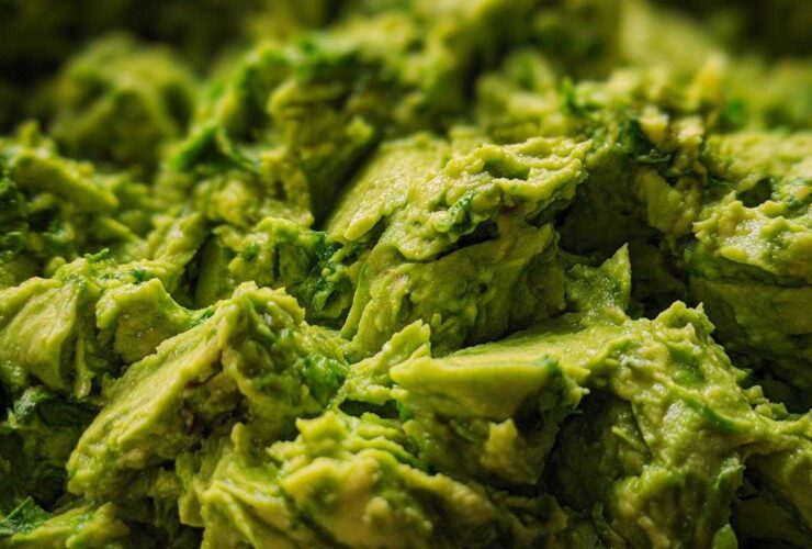 Ghoulish Green Guacamole Dip