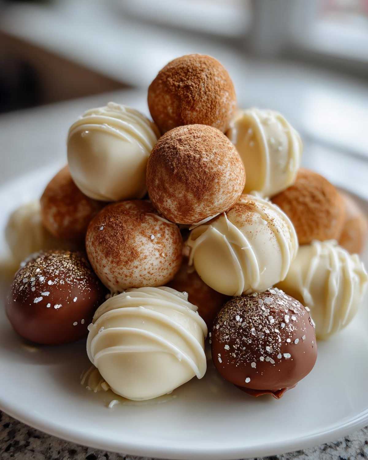 Gingerbread Oreo Truffles - detail 1