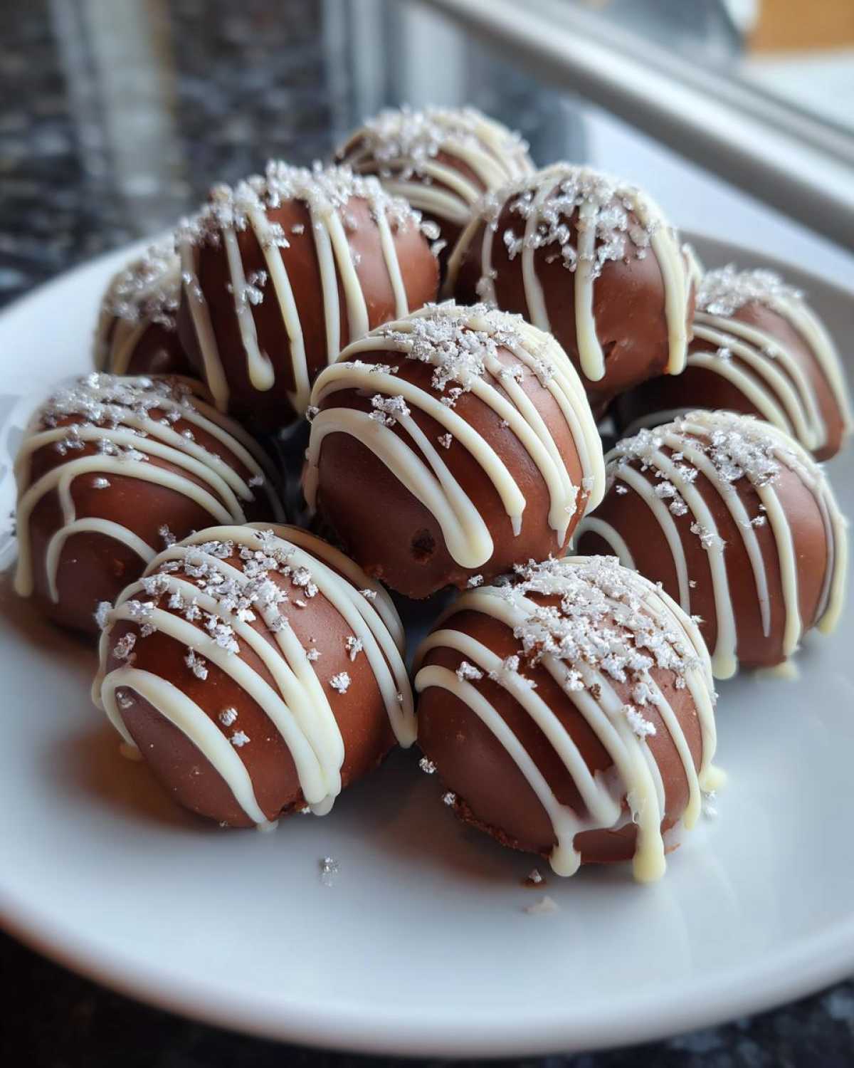 Gingerbread Oreo Truffles - detail 2