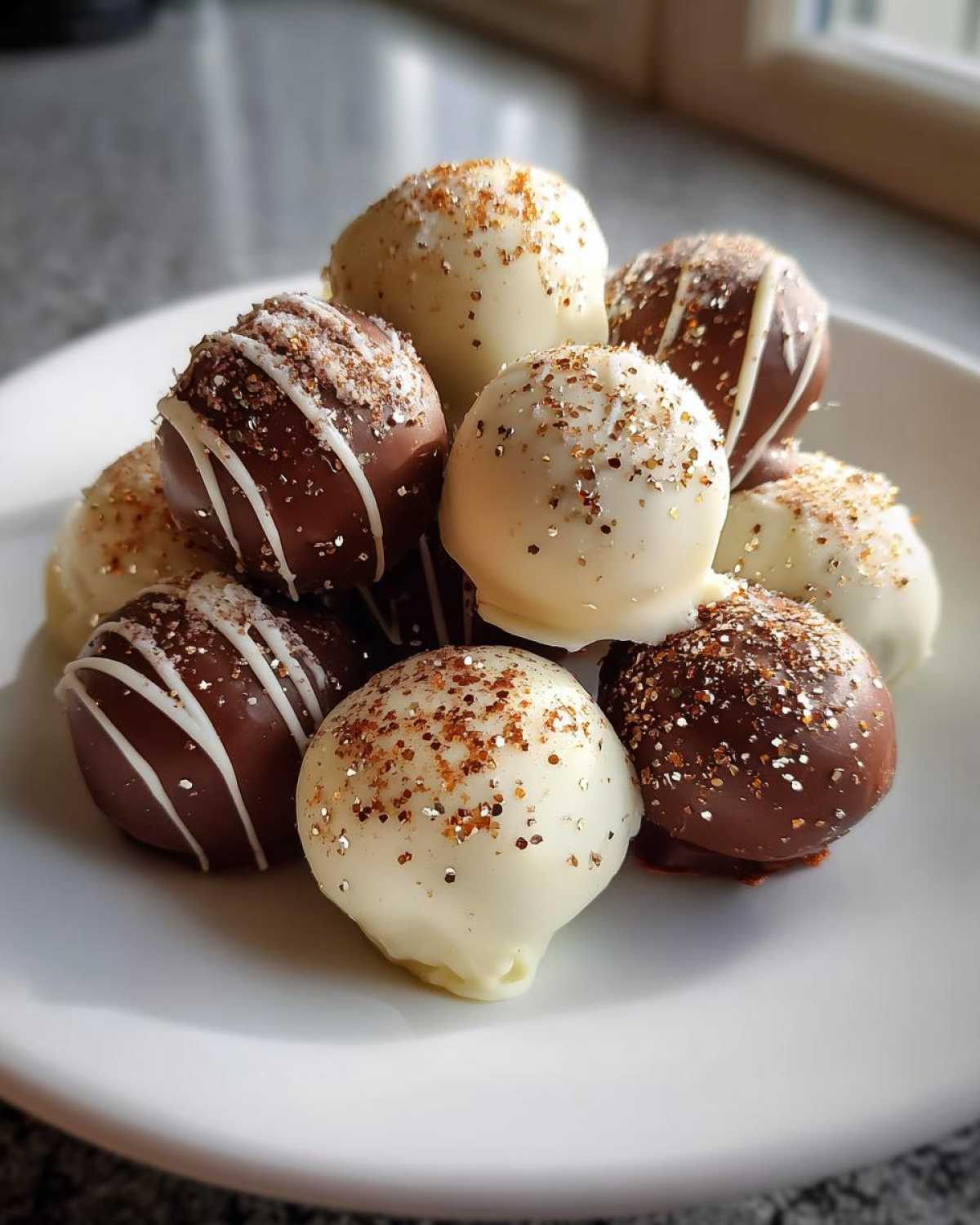 Gingerbread Oreo Truffles - detail 4