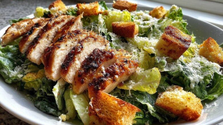 Grilled Chicken Caesar Salad