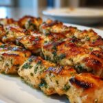 Grilled Lemon Herb Chicken Skewers