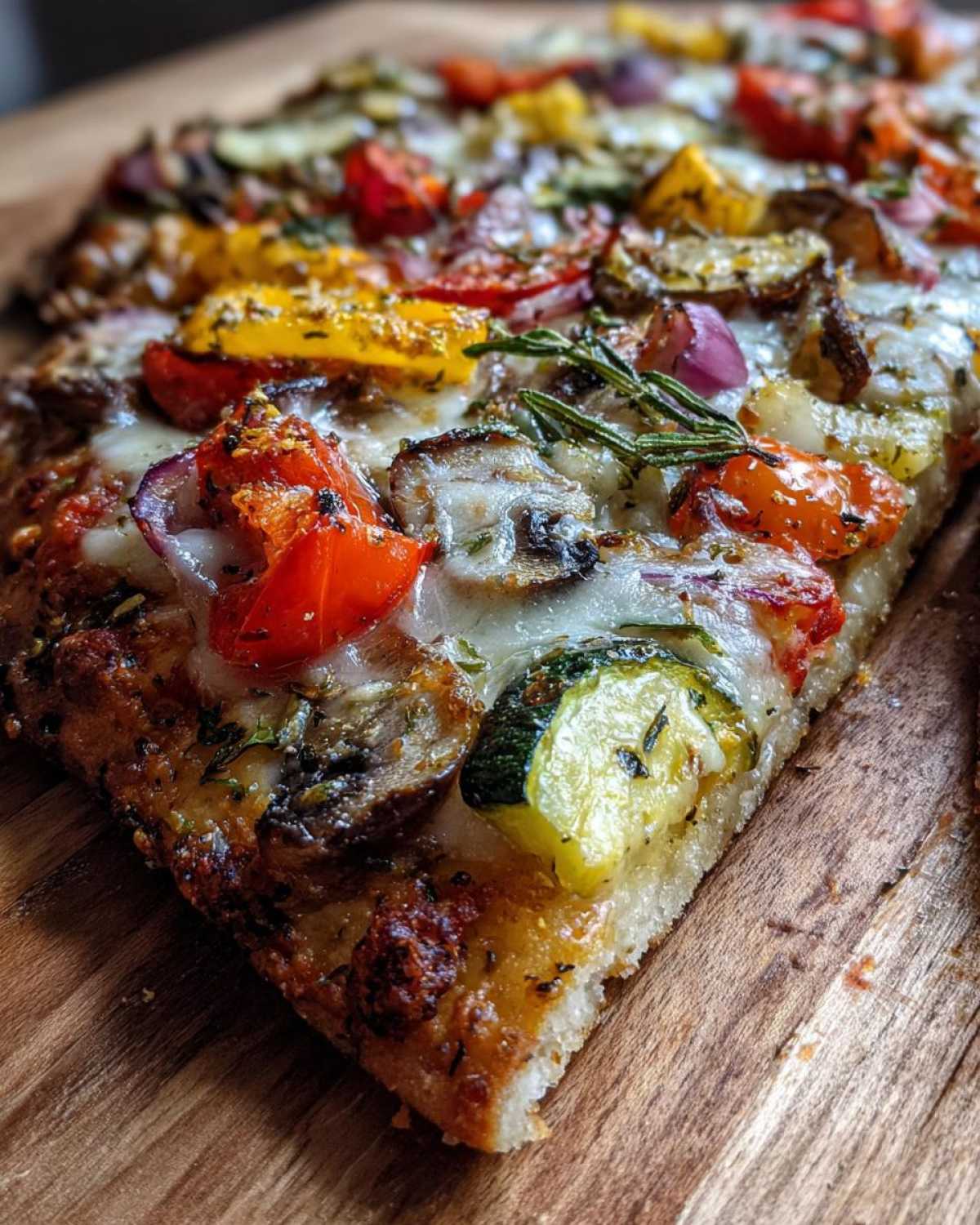 Grilled Vegetable Flatbread Pizza - detail 3