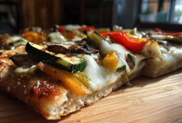 Grilled Vegetable Flatbread Pizza