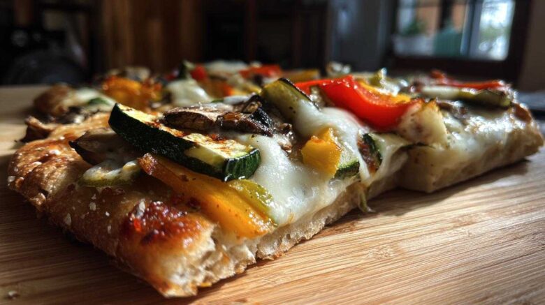 Grilled Vegetable Flatbread Pizza