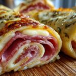 Ham and Cheddar Roll-Ups