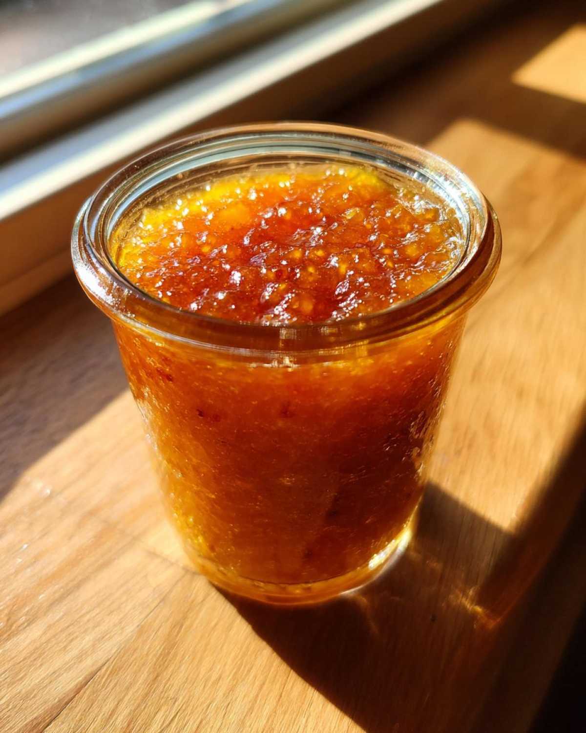 Homemade Peach Jam - detail 4