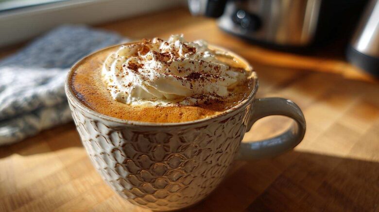 Homemade Pumpkin Spice Latte