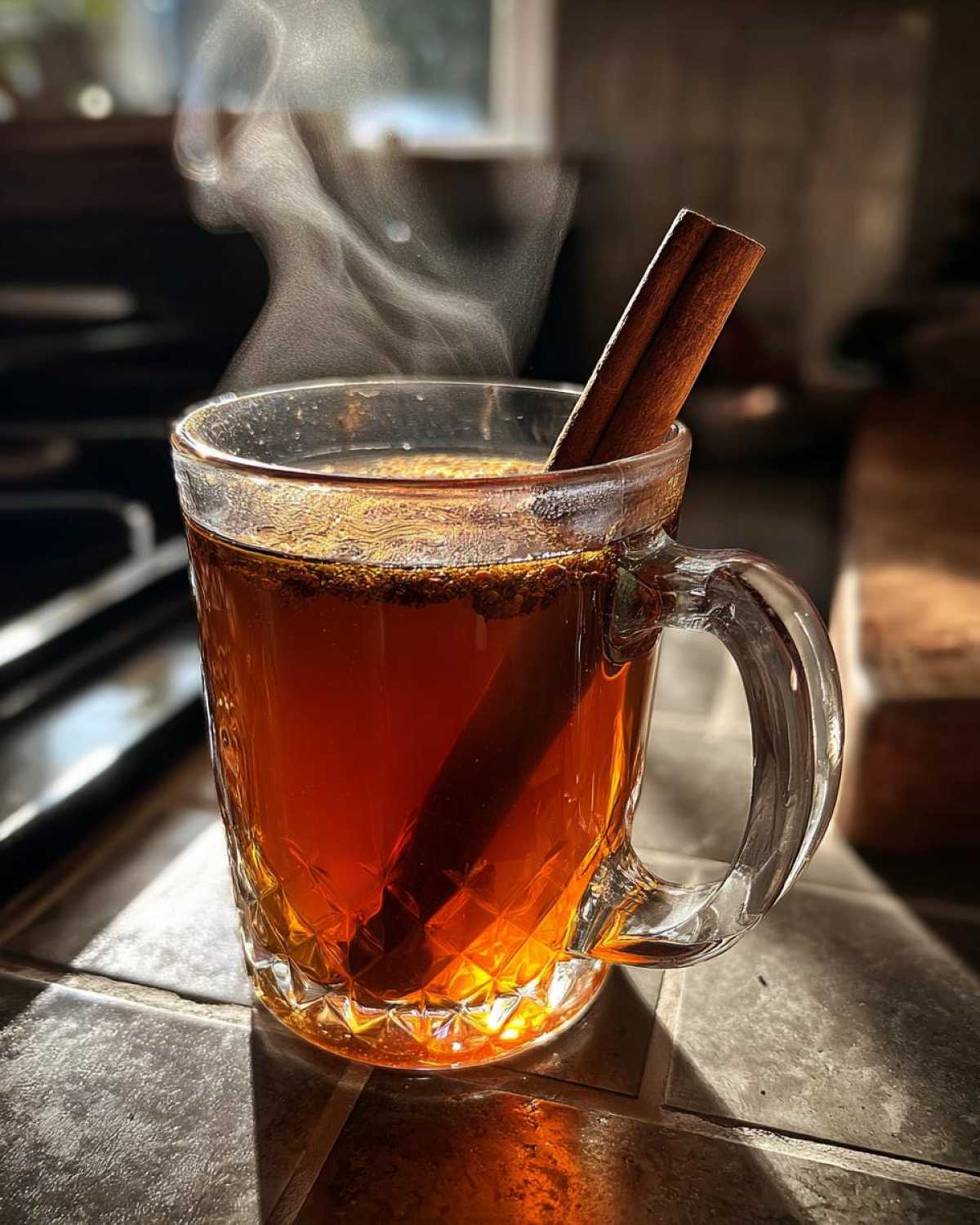 Hot Apple Cider with Cinnamon - detail 4