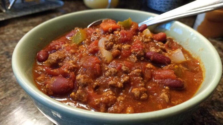 Make-Ahead Chili for Camping