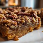 Maple Pecan Pie Bars