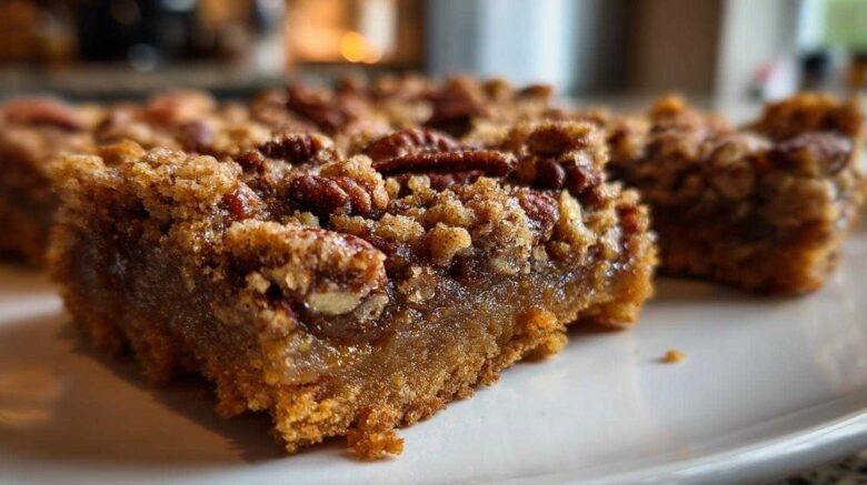 Maple Pecan Pie Bars