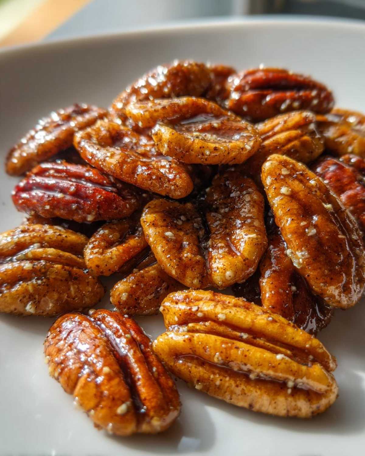 Maple Roasted Pecans - detail 1