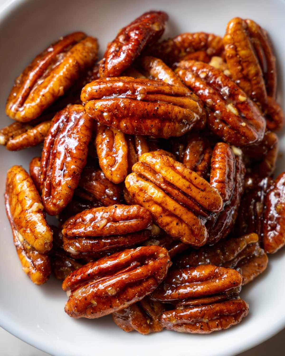 Maple Roasted Pecans - detail 3