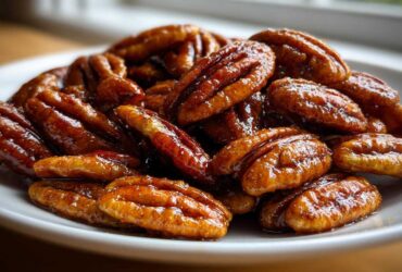 Maple Roasted Pecans
