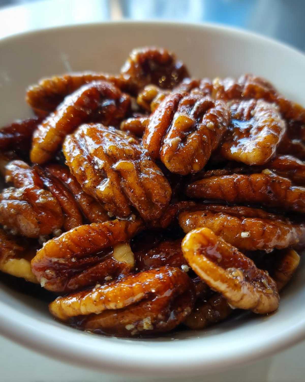 Maple Roasted Pecans - detail 4