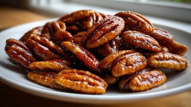 Maple Roasted Pecans