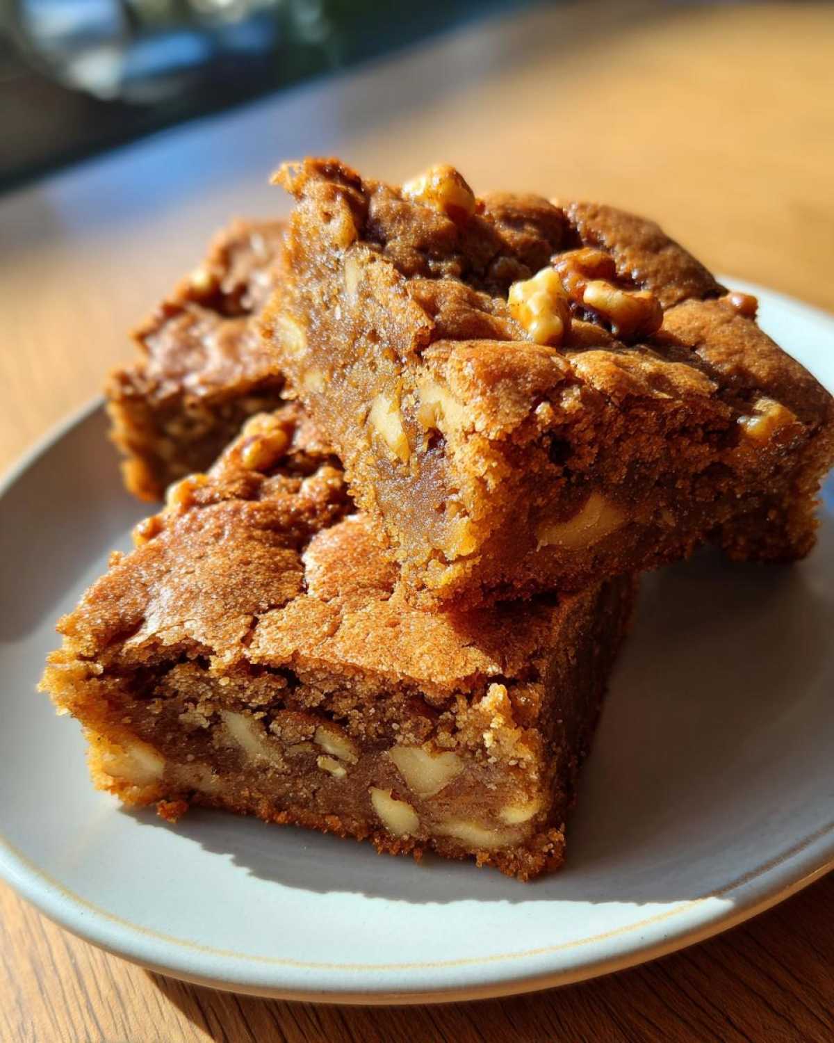 Maple Walnut Blondies - detail 4