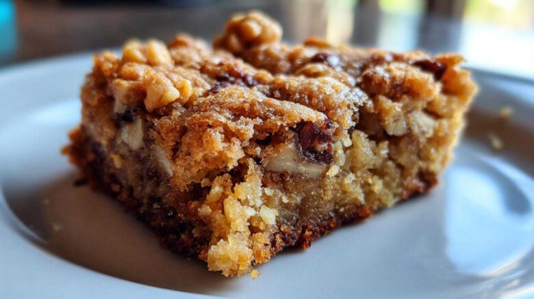 Maple Walnut Blondies