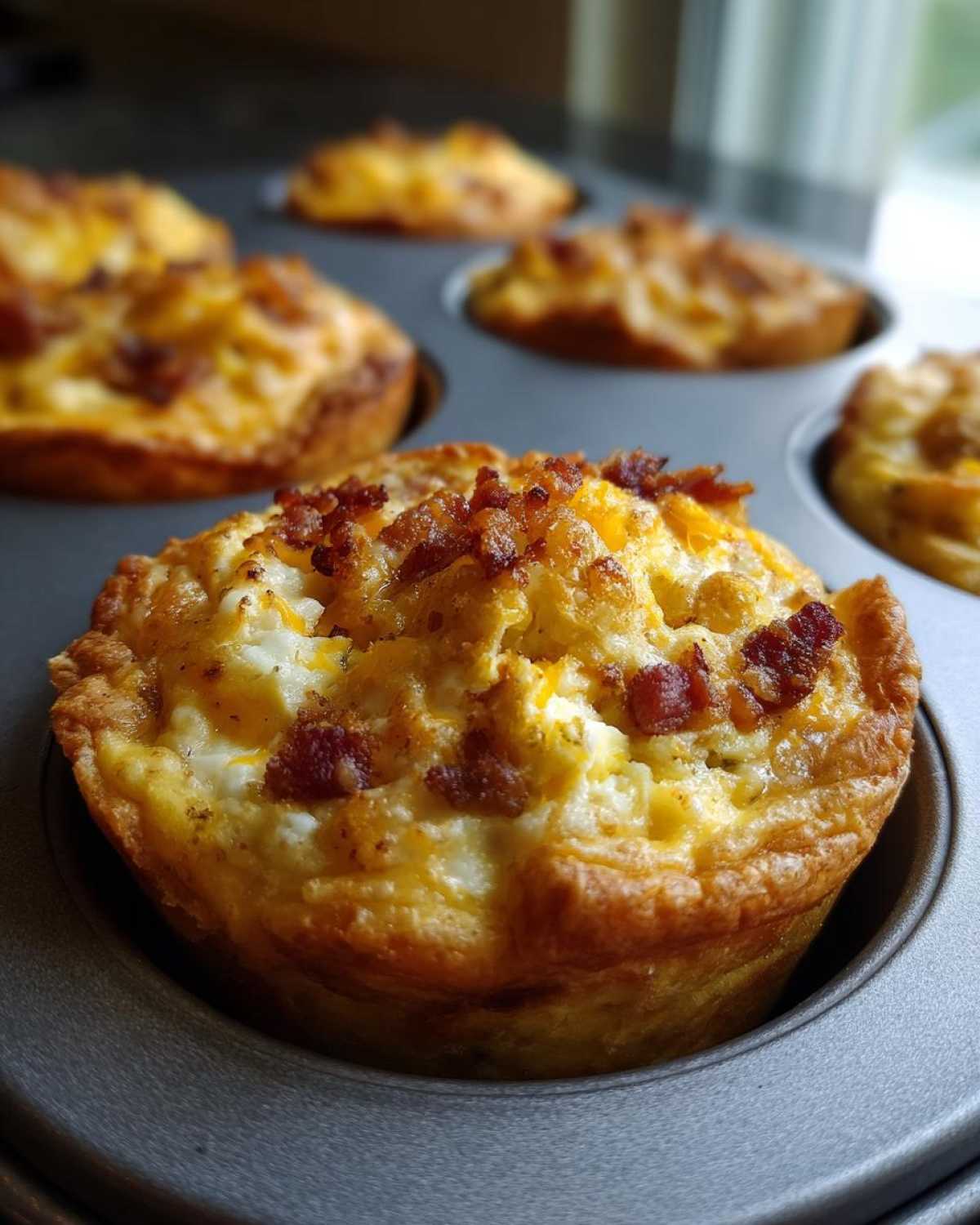 Mini Quiche Muffins - detail 3
