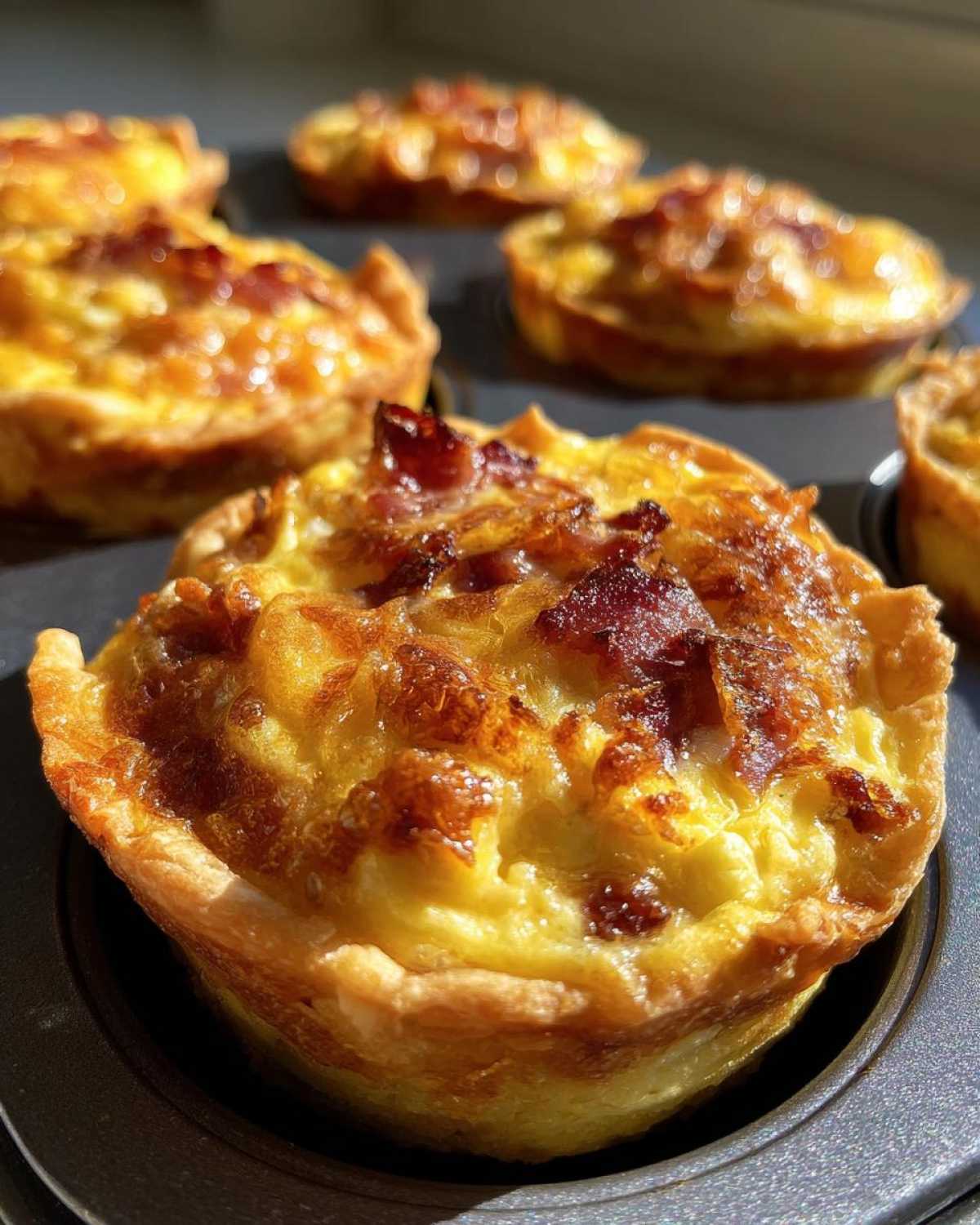 Mini Quiche Muffins - detail 4