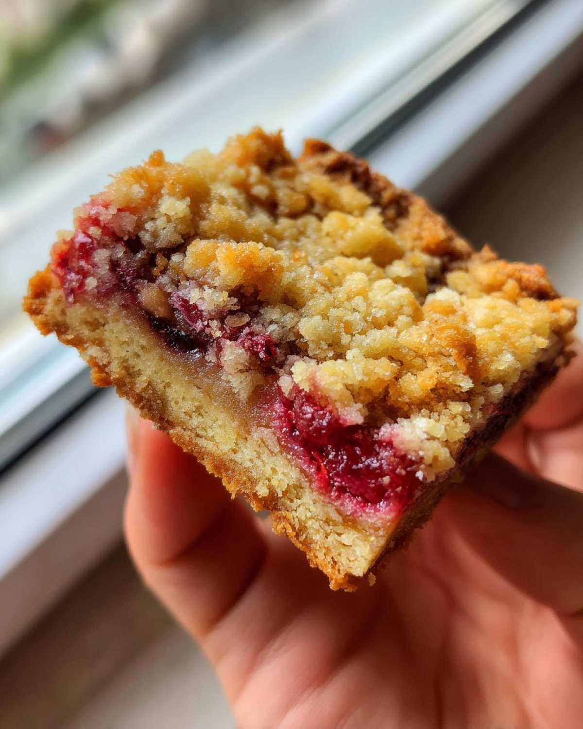 Mixed Berry Crumble Bars - detail 3