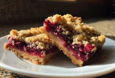Mixed Berry Crumble Bars