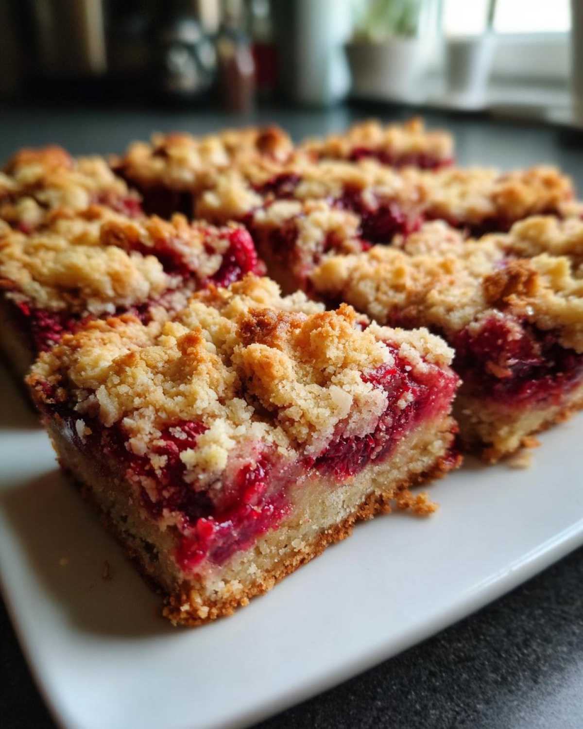 Mixed Berry Crumble Bars - detail 4