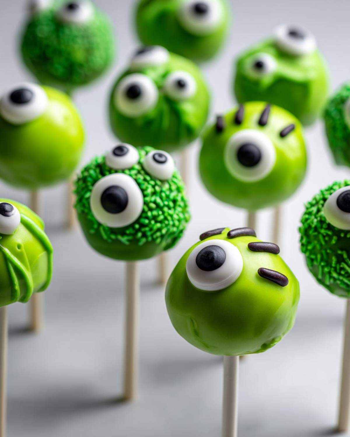 Monster Eyeball Cake Pops - detail 2