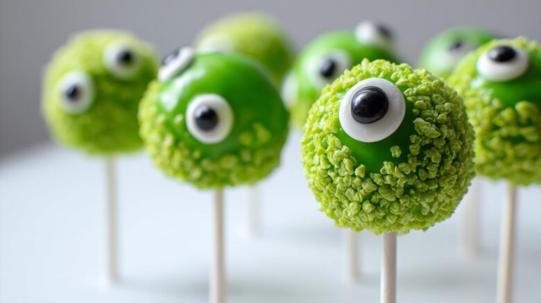 Monster Eyeball Cake Pops