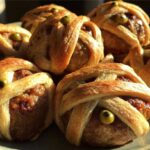 Mummy Meatball Sliders