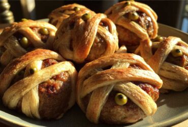 Mummy Meatball Sliders