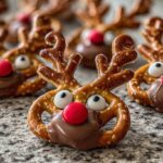 No-Bake Reindeer Pretzels