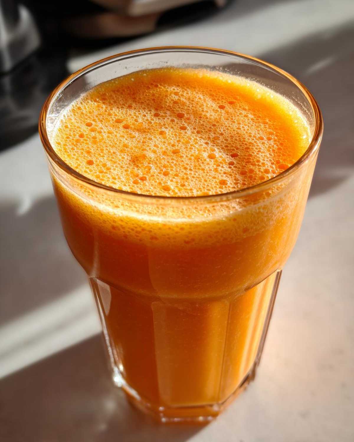 Peach Smoothie with Greek Yogurt - detail 3