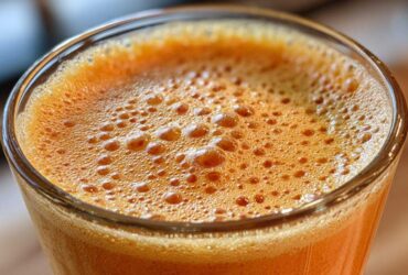 Peach Smoothie with Greek Yogurt