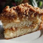 Peach Streusel Coffee Cake