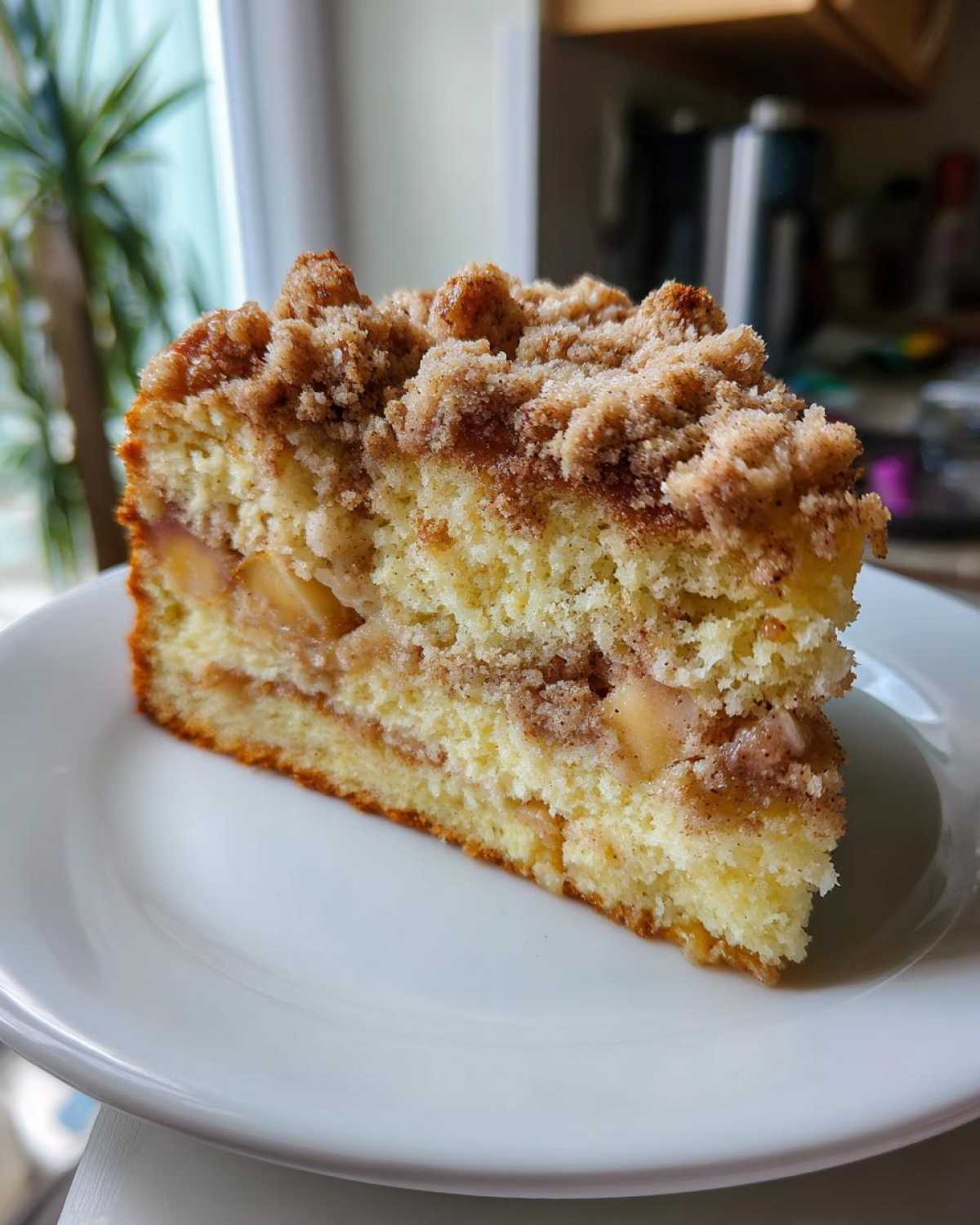 Peach Streusel Coffee Cake - detail 2